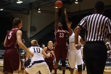 Cougars Pick Up Road Win at Georgia Southern, 65-60