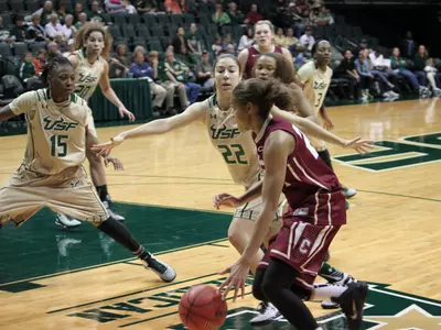 Women?s Hoops Falls Short at South Florida, 67-47