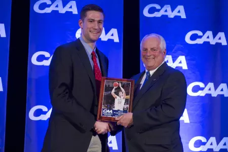 Hall, Baru and Barry Earn All-CAA Honors