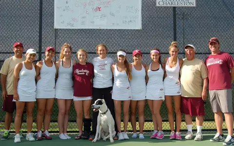 Kambourelis, Harrell Shine On Women?s Tennis Senior Day