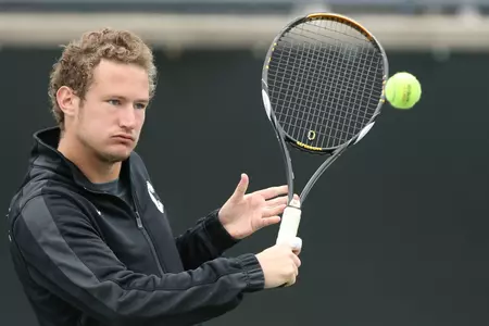 No. 65 Men's Tennis Downs Davidson 6-1 In Regular Season Finale