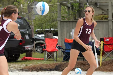 Sand Volleyball Defeats South Carolina, Falls To GSU