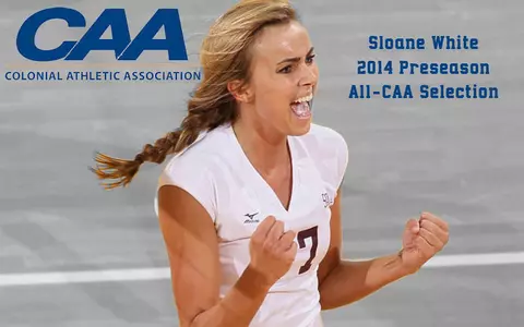 White Named to 2014 Preseason All-CAA Team