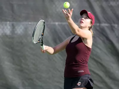 Cougars Knock Off Top-Ranked Doubles Team in Loss to Clemson