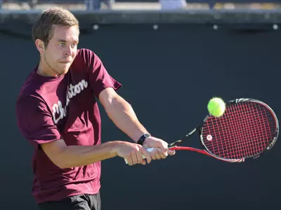 Men?s Tennis Slips Past UMBC By 4-3 Margin