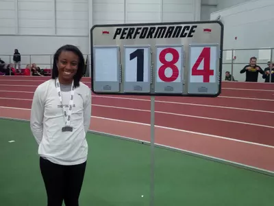Tindall Finishes Second at ECAC Indoor Championships