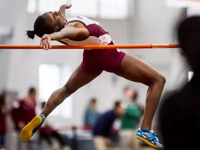Tindall, Sisk Take Top Honors at CAA Track and Field Championships
