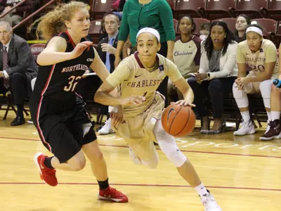 Cougars? Three-Point Volley Off-Target as NU Prevails 52-49