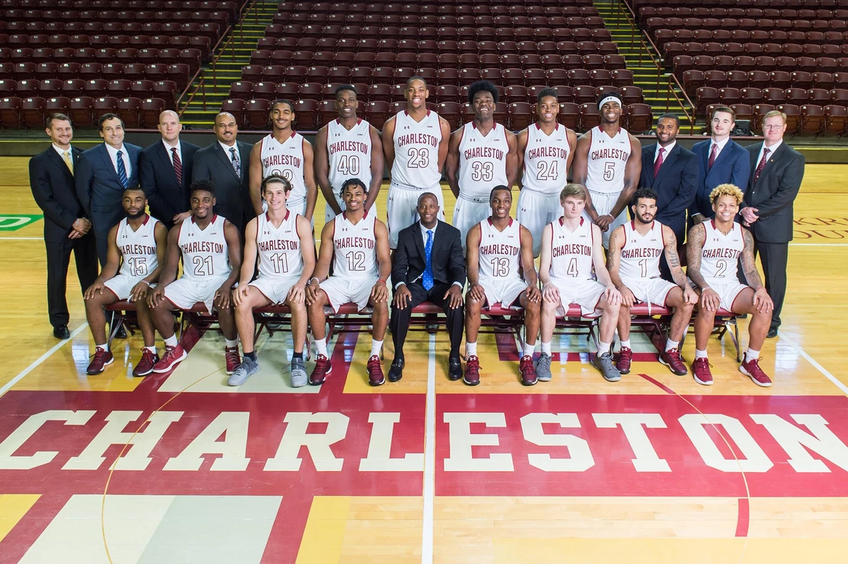 2017-18 College of Charleston Men's Basketball Team Photo