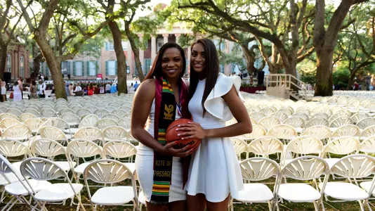 Breanna Bolden and Courtney Gardner