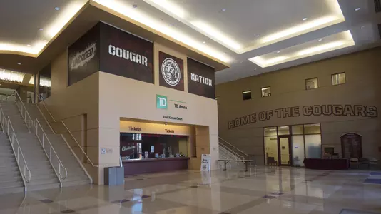 TD Arena Ticket Lobby
