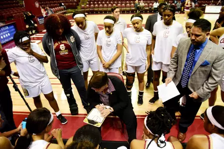 huddle during timeout