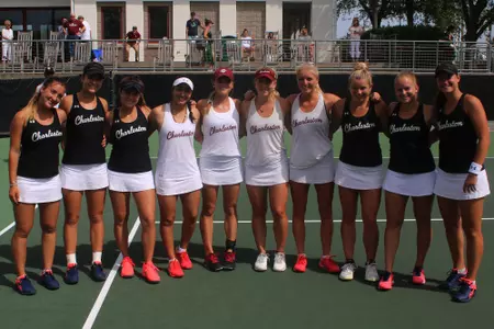 Women's Tennis Senior Day Team