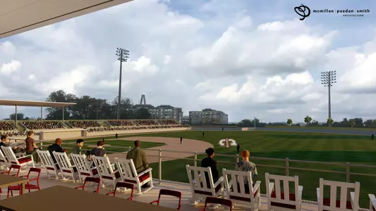 CofC Baseball Rendering