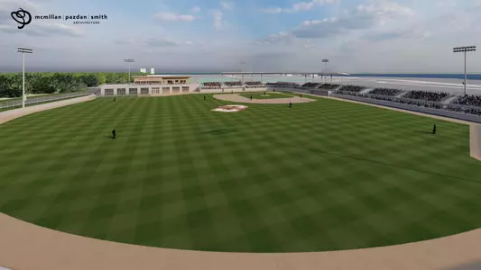 CofC Baseball Rendering