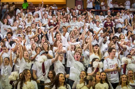 men's basketball student section