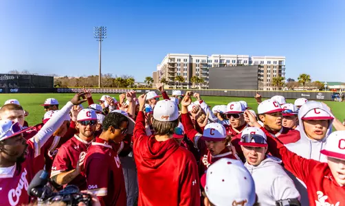 baseball huddle