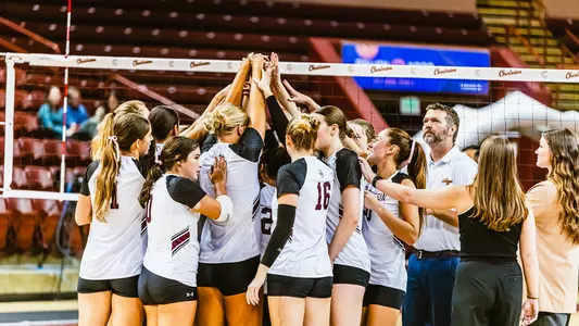 Volleyball Huddle