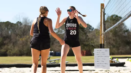 TUCSON, ARIZ. -- Volleyball vs Iowa State at McKale Center.
Feb. 4, 2025.
Photo by Reagan Helfer / Arizona Athletics