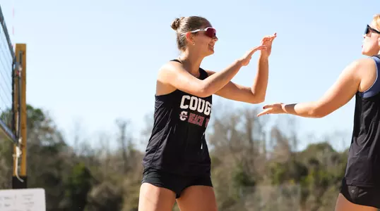 TUCSON, ARIZ. -- Volleyball vs Iowa State at McKale Center.
Feb. 4, 2025. 
Photo by Reagan Helfer / Arizona Athletics