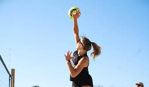 TUCSON, ARIZ. -- Volleyball vs Iowa State at McKale Center.
Feb. 4, 2025. 
Photo by Reagan Helfer / Arizona Athletics