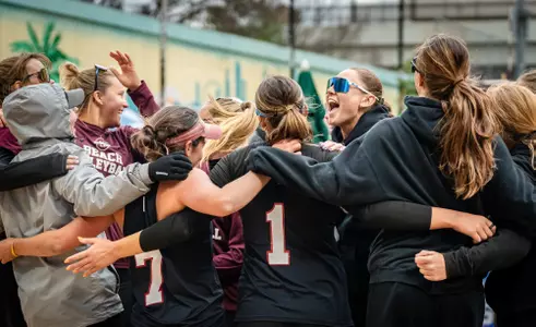 Beach Volleyball Huddle