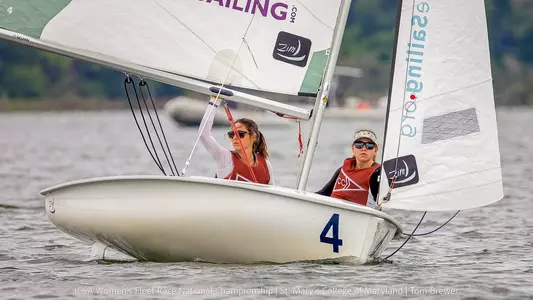 Sailing at 2025 Women's Fleet Race Nationals