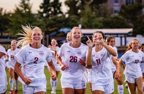 Women's soccer promotional schedule