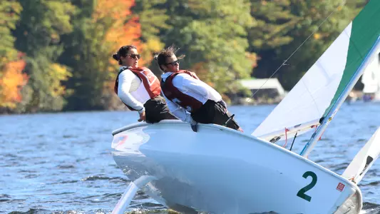 Charleston sailing competing on the water.