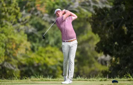 Nevill ruiter hits the golf ball