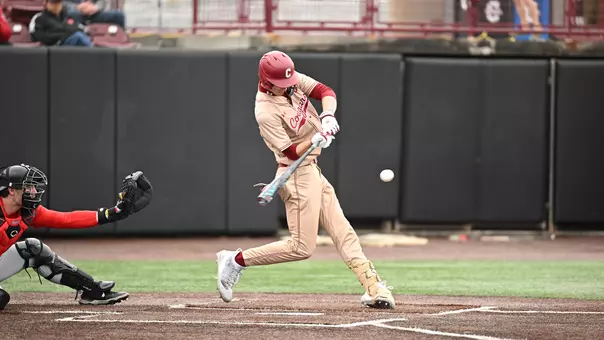 Nick Diaz swinging at a pitch.