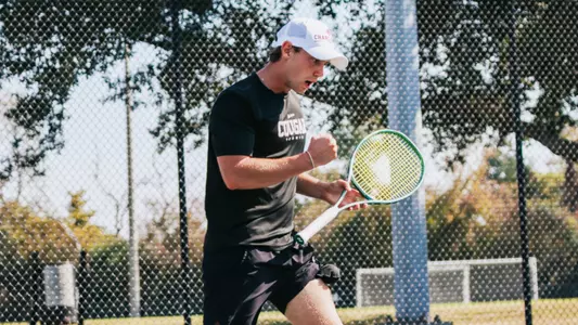 Devin Ruhotina celebrates point