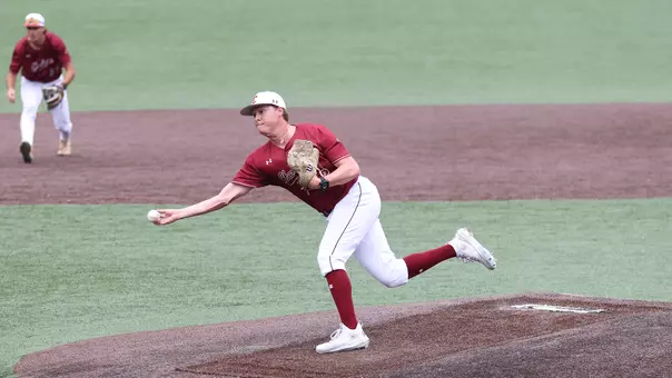 Alex Lyon pitching Feb. 21, 2026