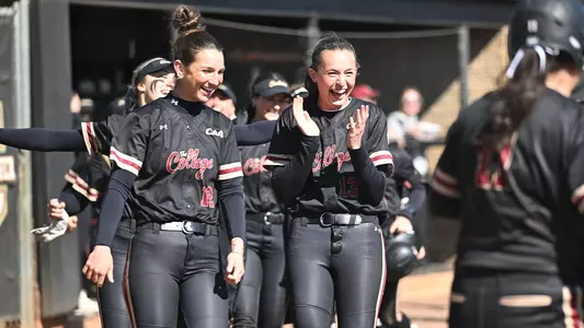 Ryley Kutter and Mackenzie Mathis celebrating