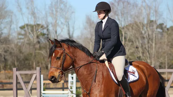 IHSA equestrian competing at Georgia Southern.