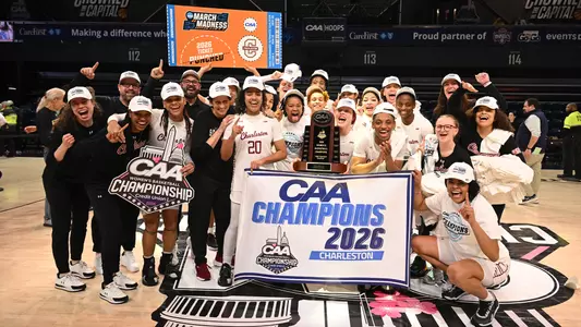 WBB Team Celebration - CAA Champs