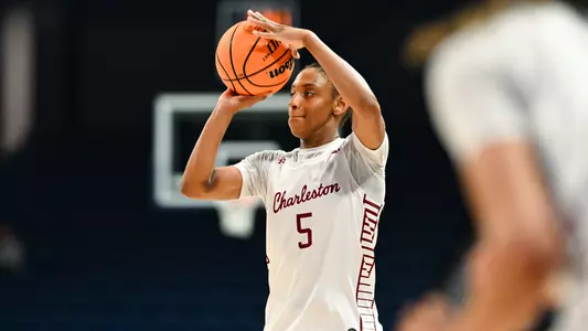 Taryn Barbot shoots three-pointer