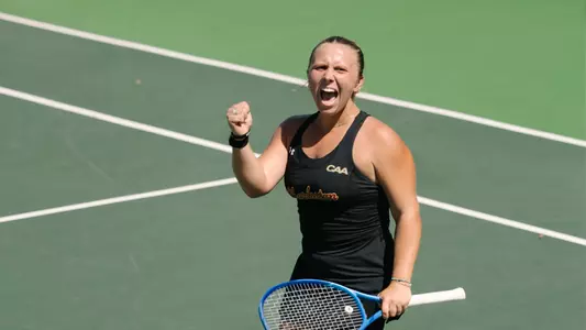 Marra Bruce celebrates victory