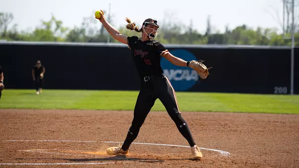 Mackenzie Mathis pitching