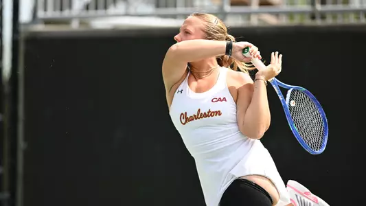 Marra Bruce hits tennis ball