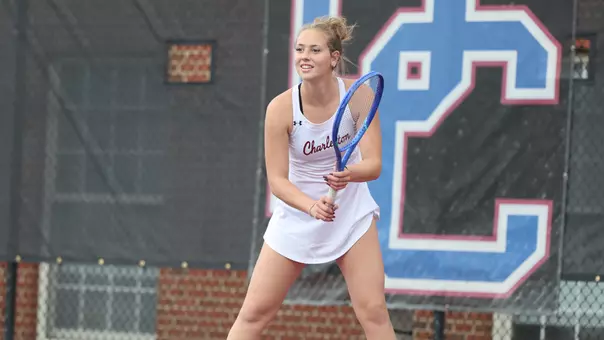 Harper Santos readies to return serve