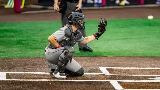 Dylan Johnson catching at Patriots Point.