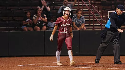 Bronwyn Conroy celebrating