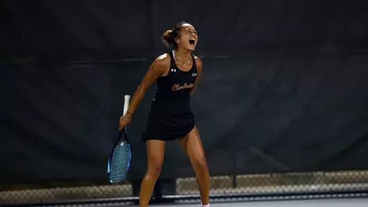 Oziera Ahmad celebrates win