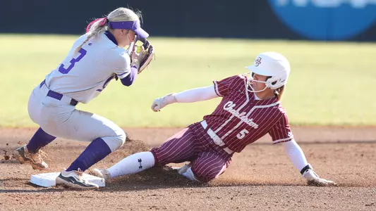 Bronwyn Conroy sliding into second