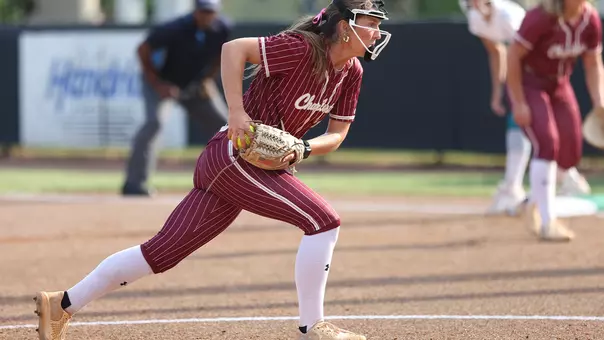 Mackenzie Mathis pitching