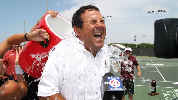 Angelo Anastopoulo Celebrates a win