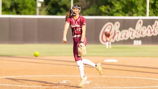 Mackenzie Mathis pitching
