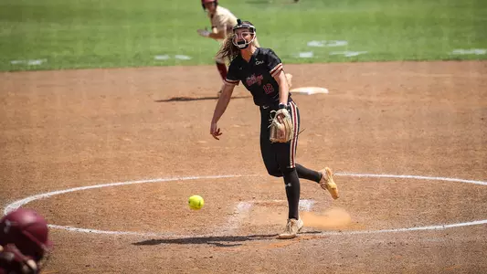 Mackenzie Mathis pitching