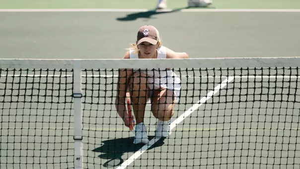 Saige Severance readies for serve